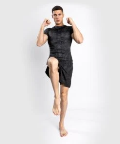 Venum Ykz21 Fightshorts - MMA Factory -Sports - Boxing 0776b3abeae74edf6b2e58167937dbc7a6bc2b01 fs ykz black black 01 1