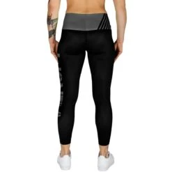 Venum Power Leggings - MMA Factory -Sports - Boxing 222d117f658bceab747d9d27df85f6bce5c8d124 leggings bodycombat black grey 1500 04 1 1