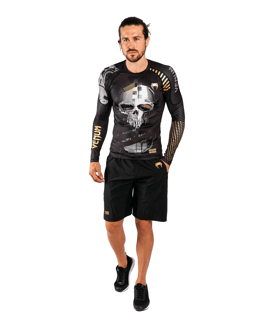 Venum Skull Rashguard - Long Sleeve - MMA Factory - Image 3