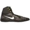 Nike Hypersweep Wrestling Shoes - Black/White-Volt - MMA Factory -Sports - Boxing 4662 1