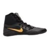 Nike Hypersweep Wrestling Shoes - Black/Gold - MMA Factory
