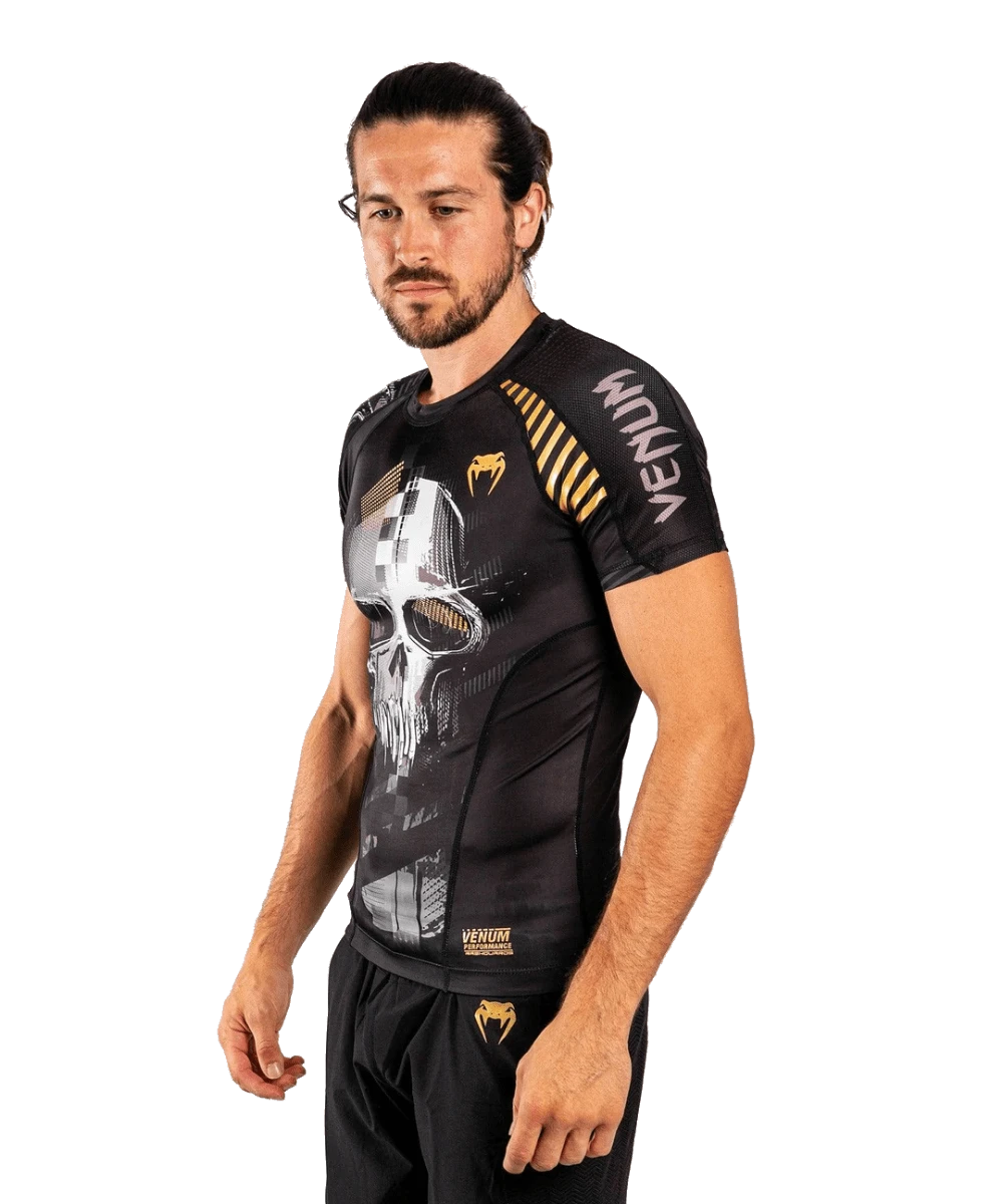 Venum Skull Rashguard - Short Sleeve - MMA Factory - Image 6