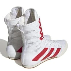 Adidas Box Hog 4 Boxing Shoes - White/ Red - MMA Factory -Sports - Boxing BH4 1000 3 WhtRed pdf