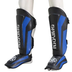 Shinobi Breaker Shinguards - MMA Factory 37 Shinobi Breaker Shinguards - MMA Factory -Sports - Boxing Blue Black 1