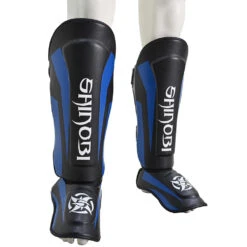 Shinobi Breaker Shinguards - MMA Factory 35 Shinobi Breaker Shinguards - MMA Factory -Sports - Boxing Blue Black 3