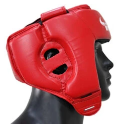 Viking Competition Headgear - MMA Factory 22 Viking Competition Headgear - MMA Factory -Sports - Boxing Competition Head Gear Red White 3 1000