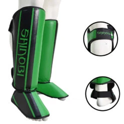 Shinobi Striker Shinguards - MMA Factory 39 Shinobi Striker Shinguards - MMA Factory -Sports - Boxing Green Black 4