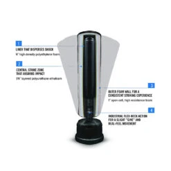 Shinobi Free Standing Punching Bag - MMA Factory -Sports - Boxing InsideBageImage 1000 1