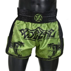 Shinobi Killer Cobra Muay Thai Shorts - MMA Factory -Sports - Boxing Killer Cobra Green Black 1 1000