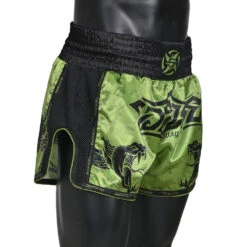 Shinobi Killer Cobra Muay Thai Shorts - MMA Factory -Sports - Boxing Killer Cobra Green Black 2 1000
