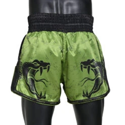 Shinobi Killer Cobra Muay Thai Shorts - MMA Factory -Sports - Boxing Killer Cobra Green Black 4 1000