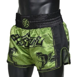 Shinobi Killer Cobra Muay Thai Shorts - MMA Factory -Sports - Boxing Killer Cobra Green Black 6 1000