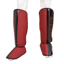 Shinobi Striker Shinguards - MMA Factory 33 Shinobi Striker Shinguards - MMA Factory -Sports - Boxing Maroon Black