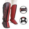 Shinobi Striker Shinguards - MMA Factory -Sports - Boxing Maroon Black 3