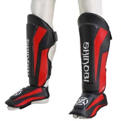 Shinobi Breaker Shinguards - MMA Factory 28 Shinobi Breaker Shinguards - MMA Factory -Sports - Boxing Red Black