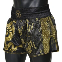 Viking Ryu Muay Thai Shorts - MMA Factory 27 Viking Ryu Muay Thai Shorts - MMA Factory -Sports - Boxing Ryu Black Gold 2 1000