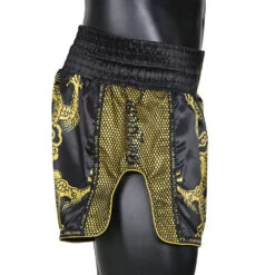 Viking Ryu Muay Thai Shorts - MMA Factory 24 Viking Ryu Muay Thai Shorts - MMA Factory -Sports - Boxing Ryu Black Gold 6 1000