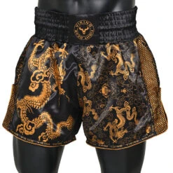 Viking Ryu Muay Thai Shorts - MMA Factory 35 Viking Ryu Muay Thai Shorts - MMA Factory -Sports - Boxing Ryu Bronze Black 1 1000