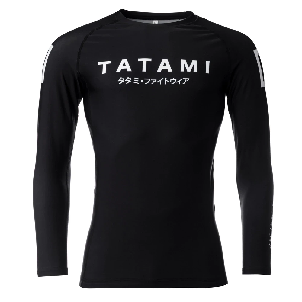 Tatami Katakana Rashguard - Long Sleeve - MMA Factory 3 Tatami Katakana Rashguard - Long Sleeve - MMA Factory
