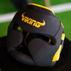 Viking Immortal Matte Leather Head Gear - MMA Factory -Sports - Boxing Viking HeadGear 1000 1