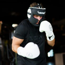 Viking Immortal Matte Leather Head Gear - MMA Factory -Sports - Boxing Viking HeadGear 1000 5