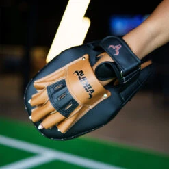 Viking Mavric XL Pro Leather Focus Mitts - MMA Factory -Sports - Boxing Viking Pads 1000 16