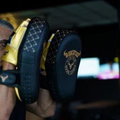Viking Mavric XL Pro Leather Focus Mitts - MMA Factory -Sports - Boxing Viking Pads 1000 25