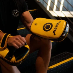 Viking Diablo Curved Pro Leather Thai Pads (Heavy Duty) - MMA Factory -Sports - Boxing Viking Pads 1000 44