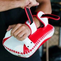 Viking Diablo Curved Pro Leather Thai Pads (Heavy Duty) - MMA Factory -Sports - Boxing Viking Pads 1000 47