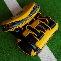 Viking Diablo Curved Pro Leather Thai Pads (Heavy Duty) - MMA Factory -Sports - Boxing Viking Pads 1000 52