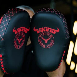 Viking Mavric XL Pro Leather Focus Mitts - MMA Factory -Sports - Boxing Viking Pads 1000 64