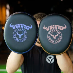 Viking Mavric Pro Leather Focus Mitts - MMA Factory -Sports - Boxing Viking Pads 1000 65