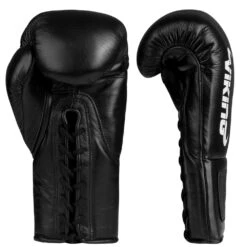 Viking ProX Pro Horse Hair Fight Glove (Lace Up) - MMA Factory -Sports - Boxing Viking Valhalla Black White 3 1000