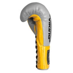 Viking Valhalla Pro Horse Hair Boxing Gloves (Lace Up) - MMA Factory -Sports - Boxing Viking Valhalla Grey Gold 6 1000