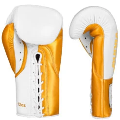 Viking ProX Pro Horse Hair Fight Glove (Lace Up) - MMA Factory -Sports - Boxing Viking Valhalla White Gold 3 1000