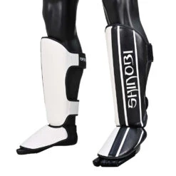 Shinobi Striker Shinguards - MMA Factory 37 Shinobi Striker Shinguards - MMA Factory -Sports - Boxing White Black 1