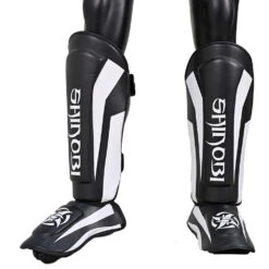 Shinobi Breaker Shinguards - MMA Factory 24 Shinobi Breaker Shinguards - MMA Factory -Sports - Boxing White Black
