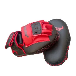Viking Mavric XL Pro Leather Focus Mitts - MMA Factory -Sports - Boxing air thai pads red2 1