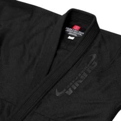 Viking Stealth BJJ Gi - MMA Factory -Sports - Boxing base blk clsup 10