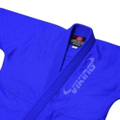 Viking Stealth BJJ Gi - MMA Factory -Sports - Boxing base blue clsup 6