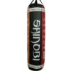Shinobi Nations Leather Pro 6 Ft Banana Punching Bag - MMA Factory -Sports - Boxing blkorgred1 1080 1