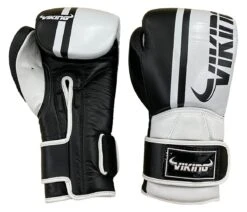 Viking Odin Elite Leather Dual Wrist Strap Boxing Gloves - MMA Factory -Sports - Boxing boxing 5 1 4