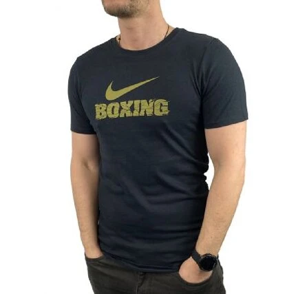 NIKE MEN'S BOXING SHATTERED LOGO TEE - MMA Factory 3 NIKE MEN'S BOXING SHATTERED LOGO TEE - MMA Factory