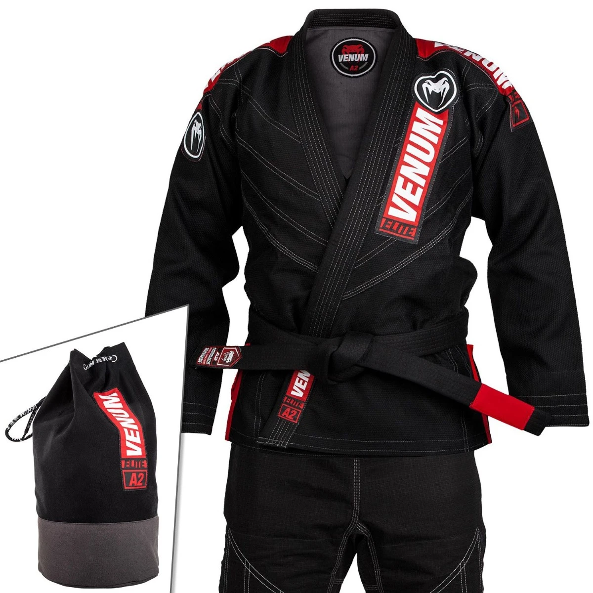 Venum Elite 2.0 BJJ Gi - (Bag Included) - MMA Factory 5 Venum Elite 2.0 BJJ Gi - (Bag Included) - MMA Factory - Image 3