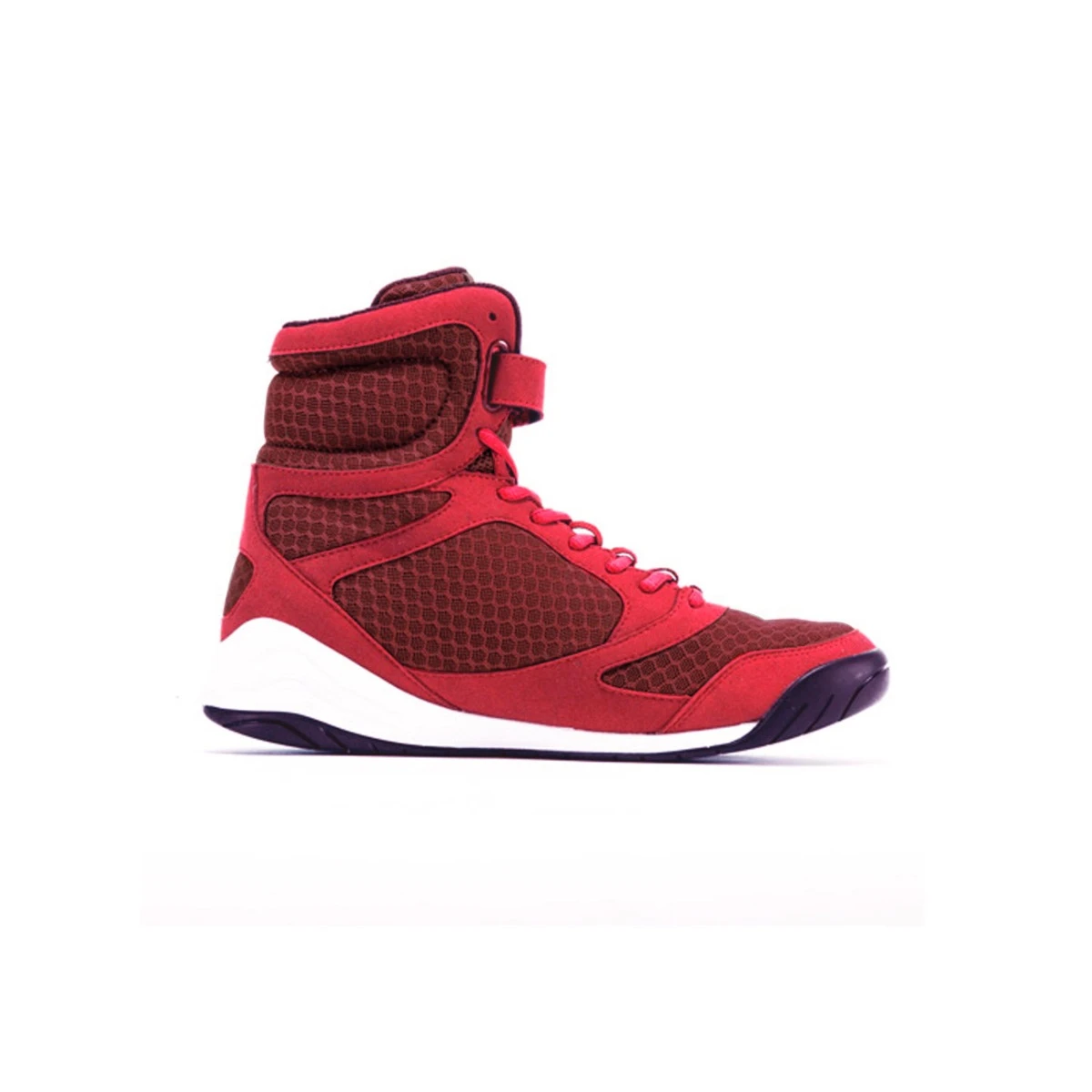 Everlast Elite Pro Hi Top - Red - MMA Factory 5 Everlast Elite Pro Hi Top - Red - MMA Factory - Image 3