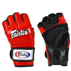 Fairtex FGV12 MMA Gloves - MMA Factory -Sports - Boxing fgv12 red 2res 2