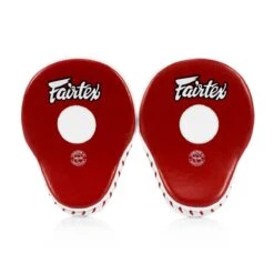 Fairtex FMV9 Ultimate Contoured Focus Mitts - MMA Factory -Sports - Boxing fmv9 red white 2