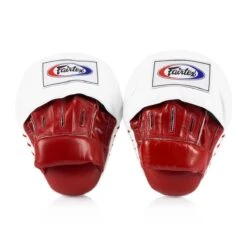 Fairtex FMV9 Ultimate Contoured Focus Mitts - MMA Factory -Sports - Boxing fmv9 red white 4