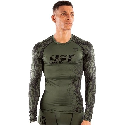 UFC Venum Authentic Fight Week Men's Performance Long Sleeve Rashguard - MMA Factory 3 UFC Venum Authentic Fight Week Men's Performance Long Sleeve Rashguard - MMA Factory