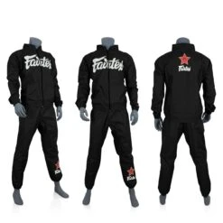 Fairtex Vs2 Sweat Suit - MMA Factory -Sports - Boxing fx vs2 blk14 2